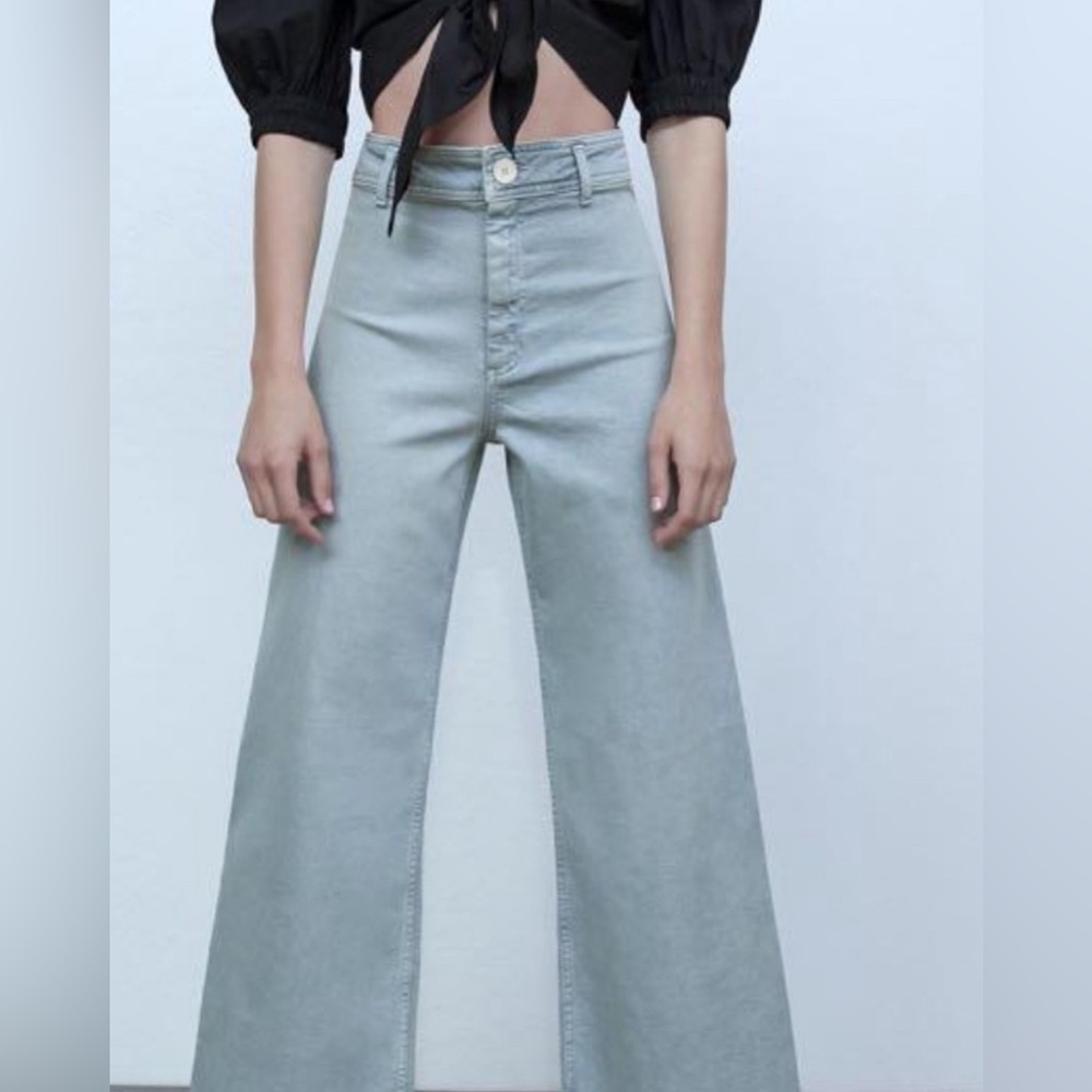 Zara Marine Straight Leg Pants